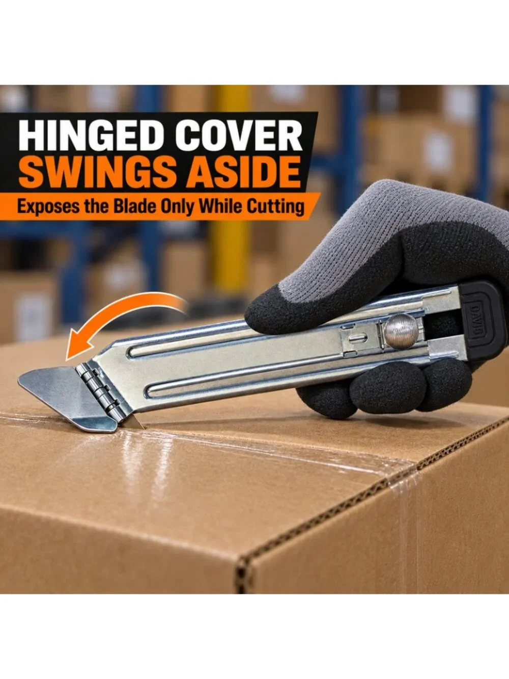 ADCO Safety Box Cutter 6-Pack for Home Resellers & Small Businesses
